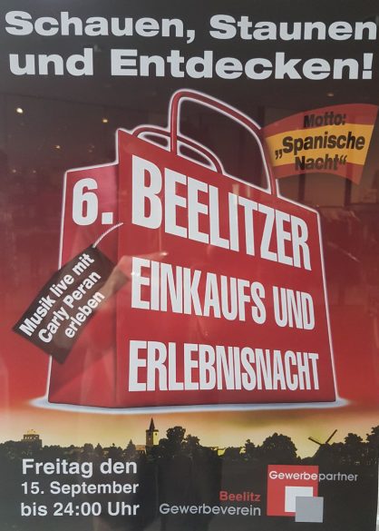 Beelitzer Einkaufs- und Erlebnisnacht