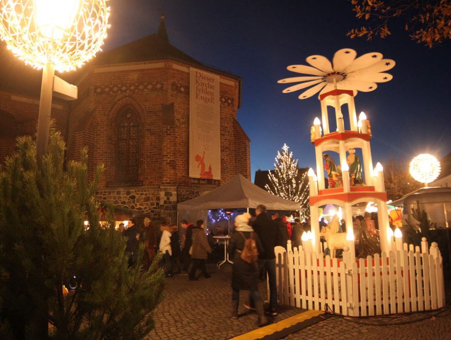 Der Weihnachtszauber beginnt.